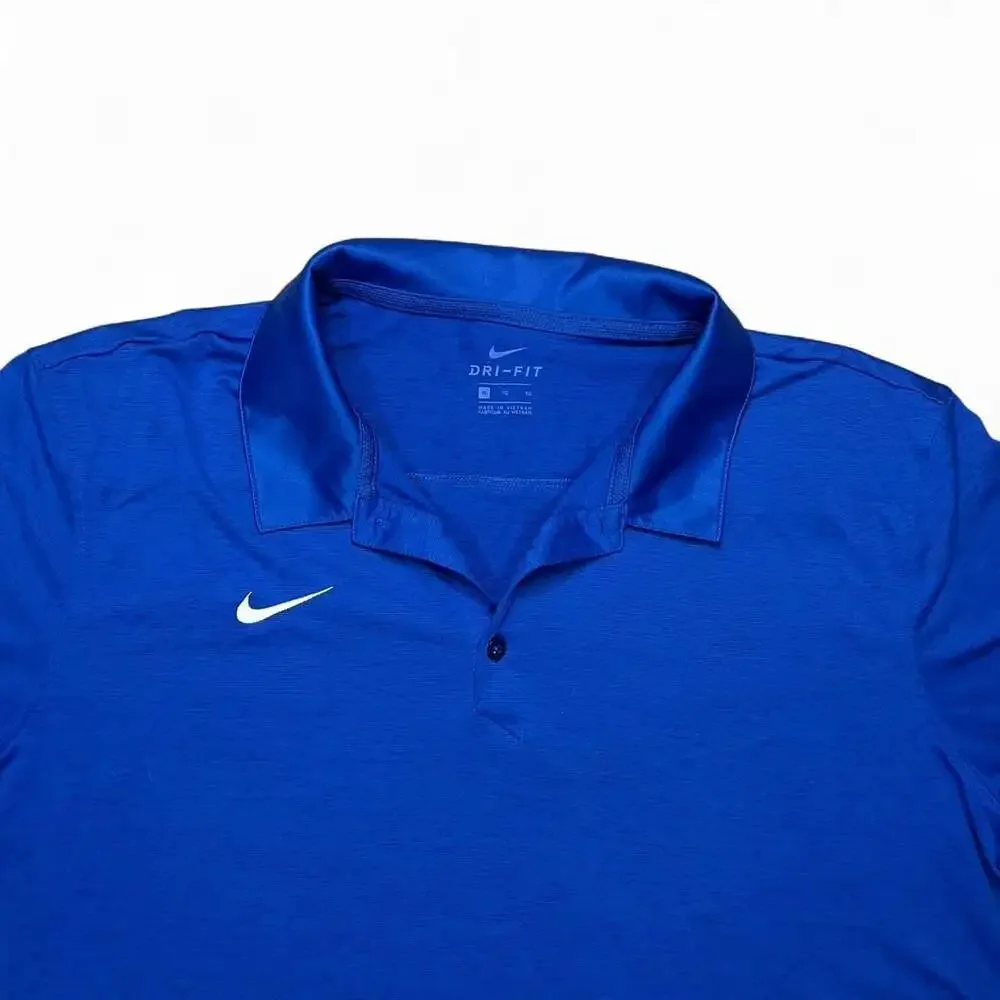 Nike Golf Dri-FIT Performance Polo Royal Blue Shirt